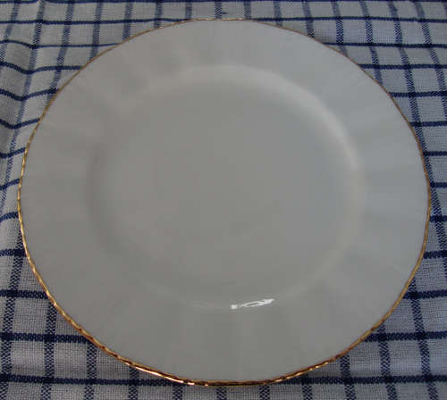 VINTAGE PARAGON TEA TRIO WITH GILT TRIM