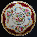 VINTAGE FOLEY ENGLAND BONE CHINA E. BRAIN & CO LTD WINDSOR TEA SAUCER 14CM