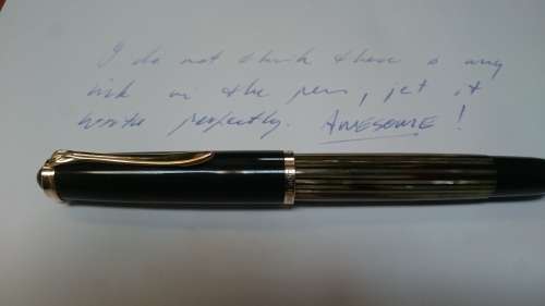 Pelikan 400 Honey, Amber Tortoise Brown. Gold. 1950's. Not Restored. 14 K Nib.