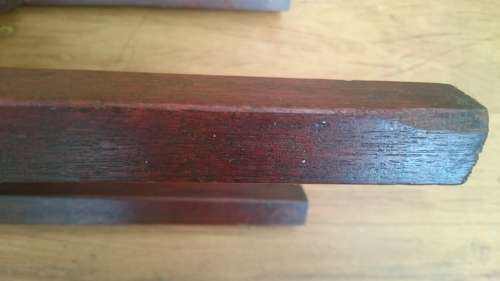 Orchid Plant Stand Burmese Teak Vintage Minimalist Never Painted