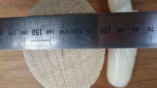 Ivory. Vintage. 1300 grams. CITES - only for sale to a South African, within South Africa