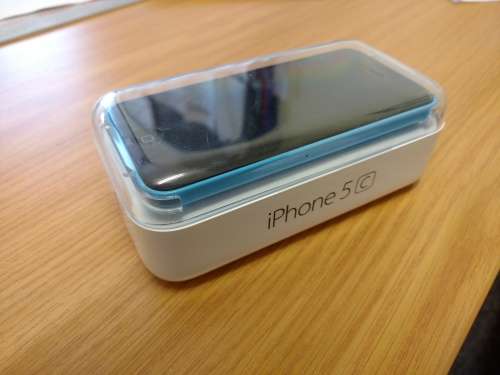 **iPhone 5C (Blue 16GB) on sale**