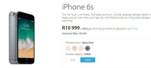 Iphone 6S 128 GB - Boxed with all accessories - Space Grey - 128GB !! + R1000 extras