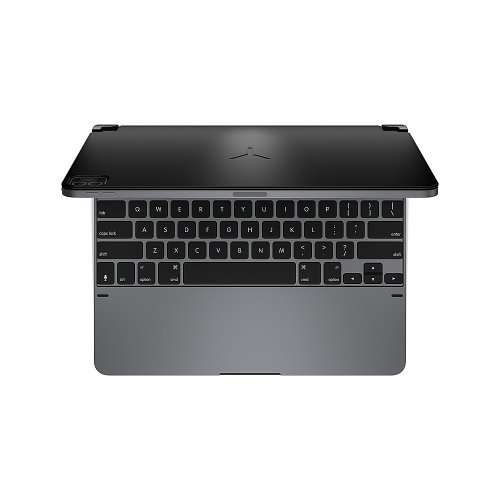 Brydge 12.9 Pro+ Wireless Keyboard with Trackpad for iPad Pro 12.9-inch (2020 & 2018) | SPACE GRAY