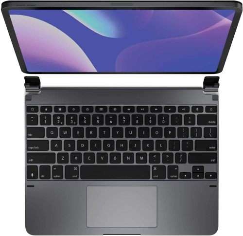 Brydge 12.9 Pro+ Wireless Keyboard with Trackpad for iPad Pro 12.9-inch (2020 & 2018) | SPACE GRAY