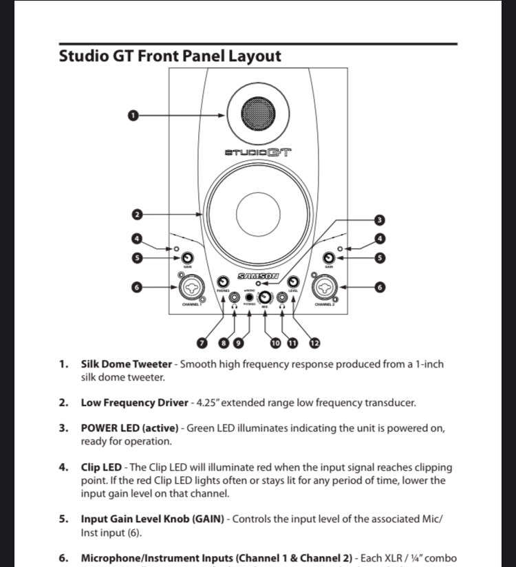 SAMSON STUDIO GT - RECORDING STUDIO