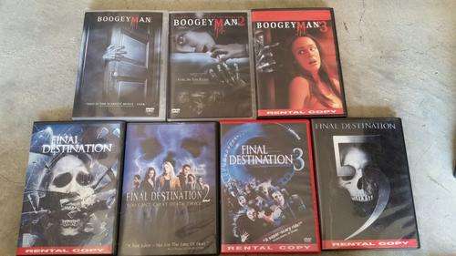 horror collection final destination/boogey man