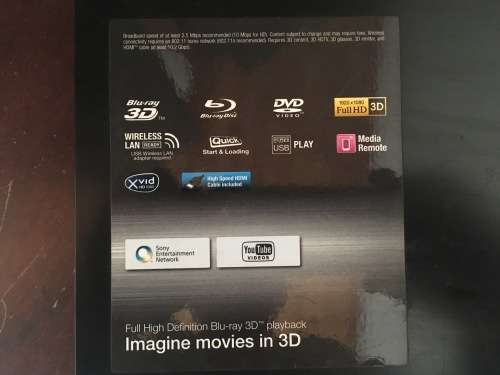 Blu-Ray Disk / DVD Player BDP-S49 (Blu-Ray Full HD 3D)