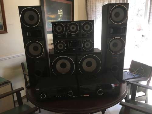 1510 W RMS Surround sound, With Digital Audio / Video Controller Sub Woofer Amp