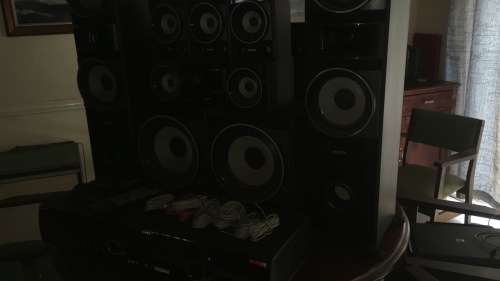 1510 W RMS Surround sound, With Digital Audio / Video Controller Sub Woofer Amp