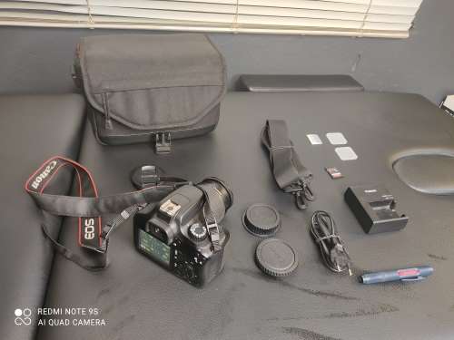 Canon 4000D 18MP DSLR Starter Bundle - Black