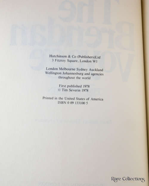 The Brendan Voyage  by Timothy Severin (incl featured NG Magazine)