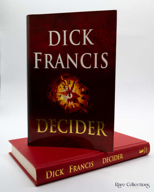 Decider by Dick Francis - Signed Copy