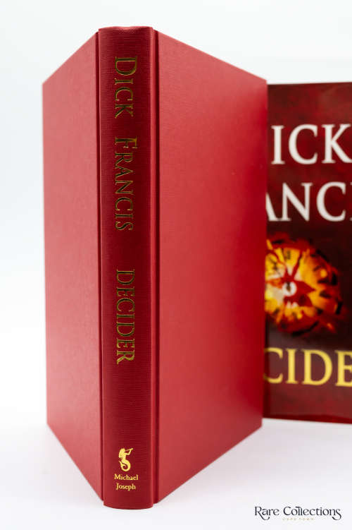 Decider by Dick Francis - Signed Copy