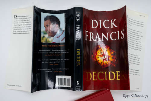 Decider by Dick Francis - Signed Copy