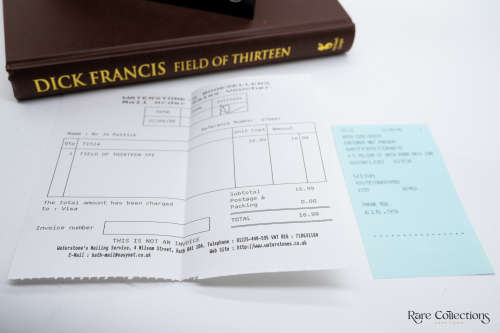 Field of 13 by Dick Francis (Signed Copy)