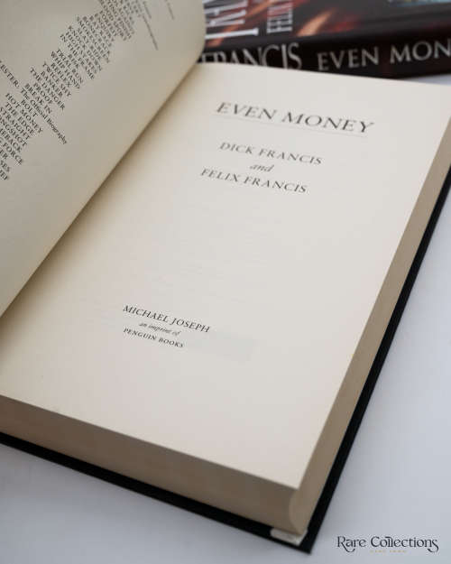 Even Money by Dick Francis (Signed Copy)