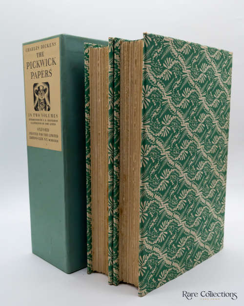 The Posthumous Papers of the Pickwick Club by Charles Dickens - 2 Vol (Signed Limited Edition)