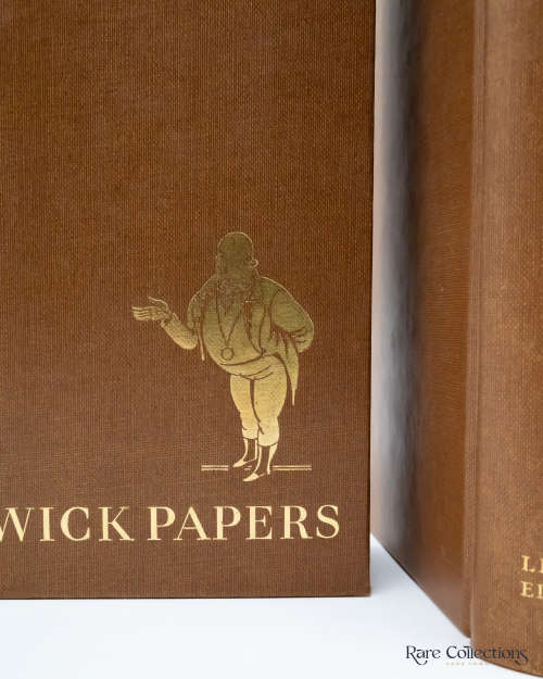 The Posthumous Papers of the Pickwick Club by Charles Dickens - 2 Vol (Signed Limited Edition)