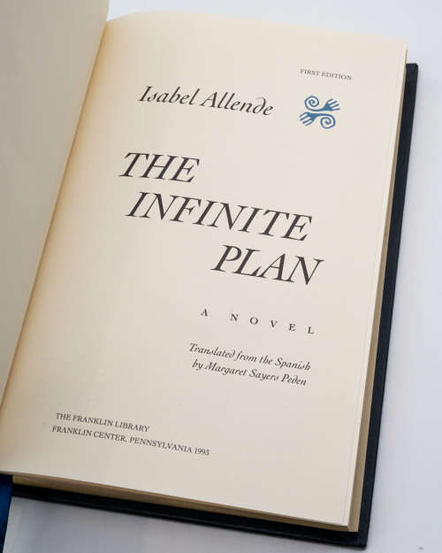 The Infinite Plan by Isabel Allende (Signed)