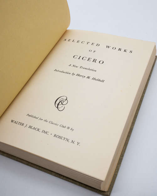 Selected Works  by Cicero