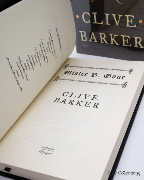 Mister B. Gone by Barker, Clive