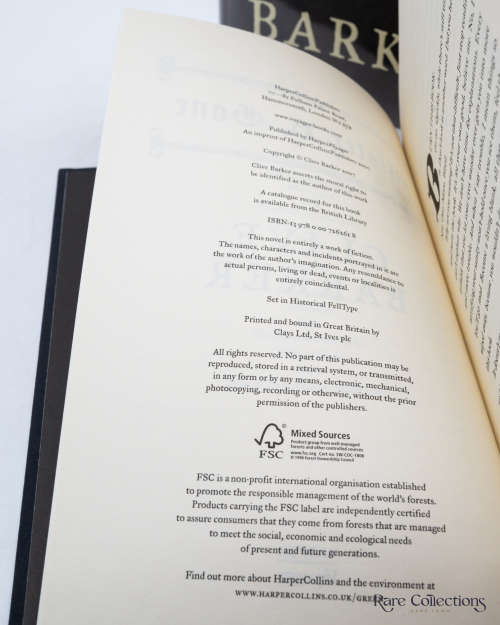 Mister B. Gone by Barker, Clive