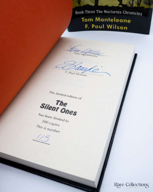 The Silent Ones by Tom Monteleone and Paul F Wilson - Signed