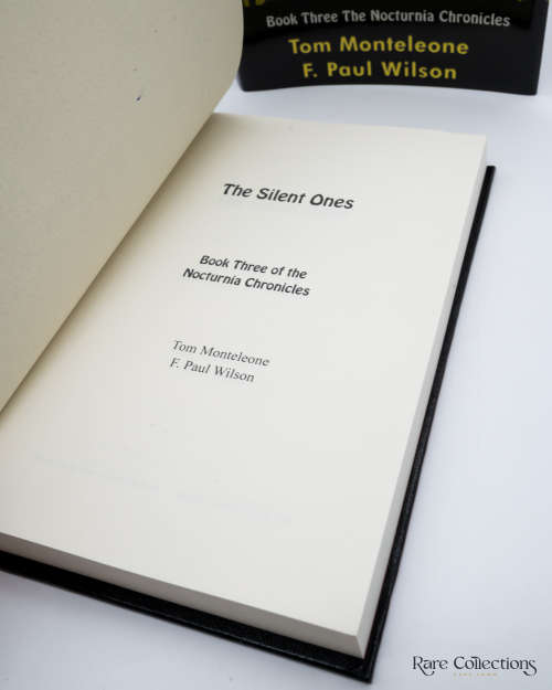 The Silent Ones by Tom Monteleone and Paul F Wilson - Signed