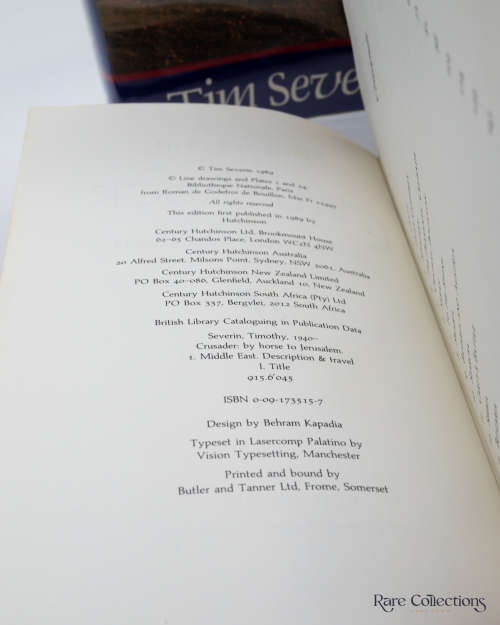 Crusader - By Horse to Jerusalem by Severin, Timothy (Incl NG Magazine with featured story)