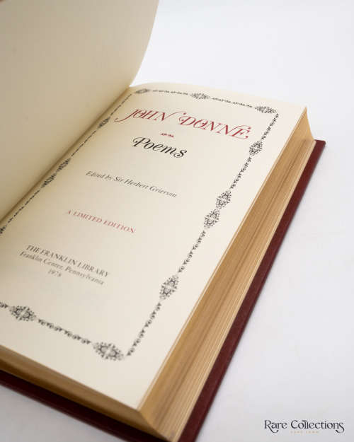 Poems by John Donne (Incl Notes from the Editors Booklet)