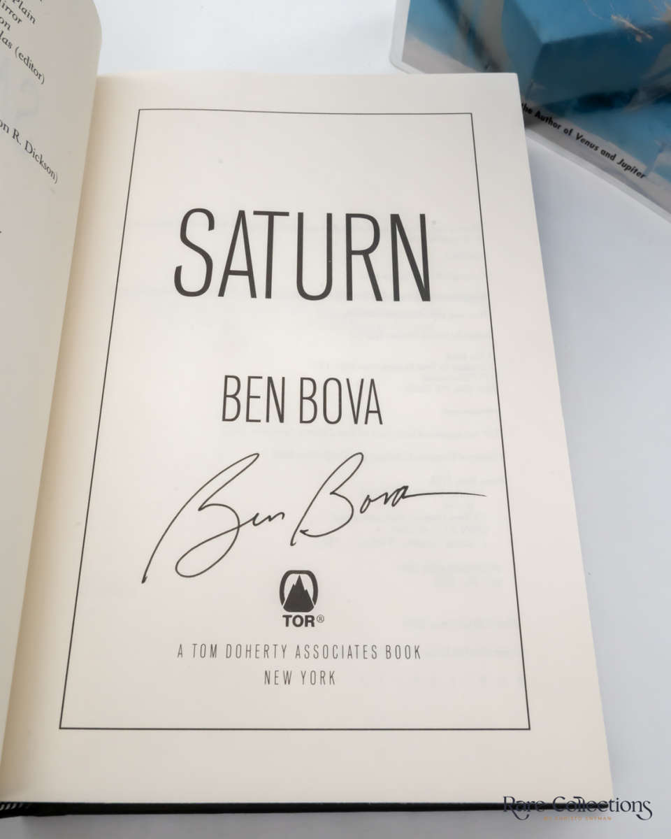 Saturn by Ben Bova (#11 the Grand Tour) - Signed Copy