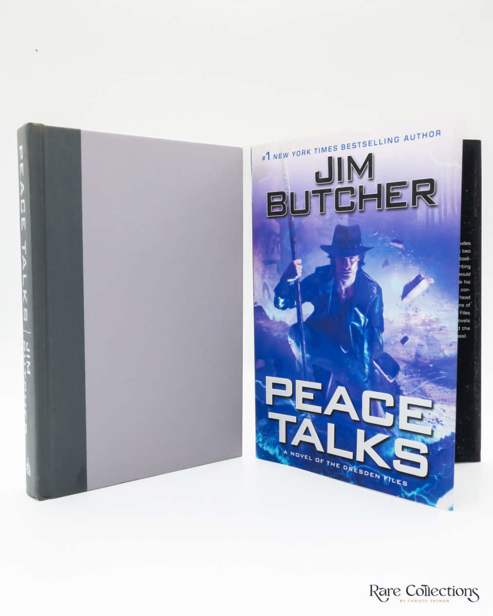 Peace Talks (#16 Dresden Files) by Jim Butcher - signed