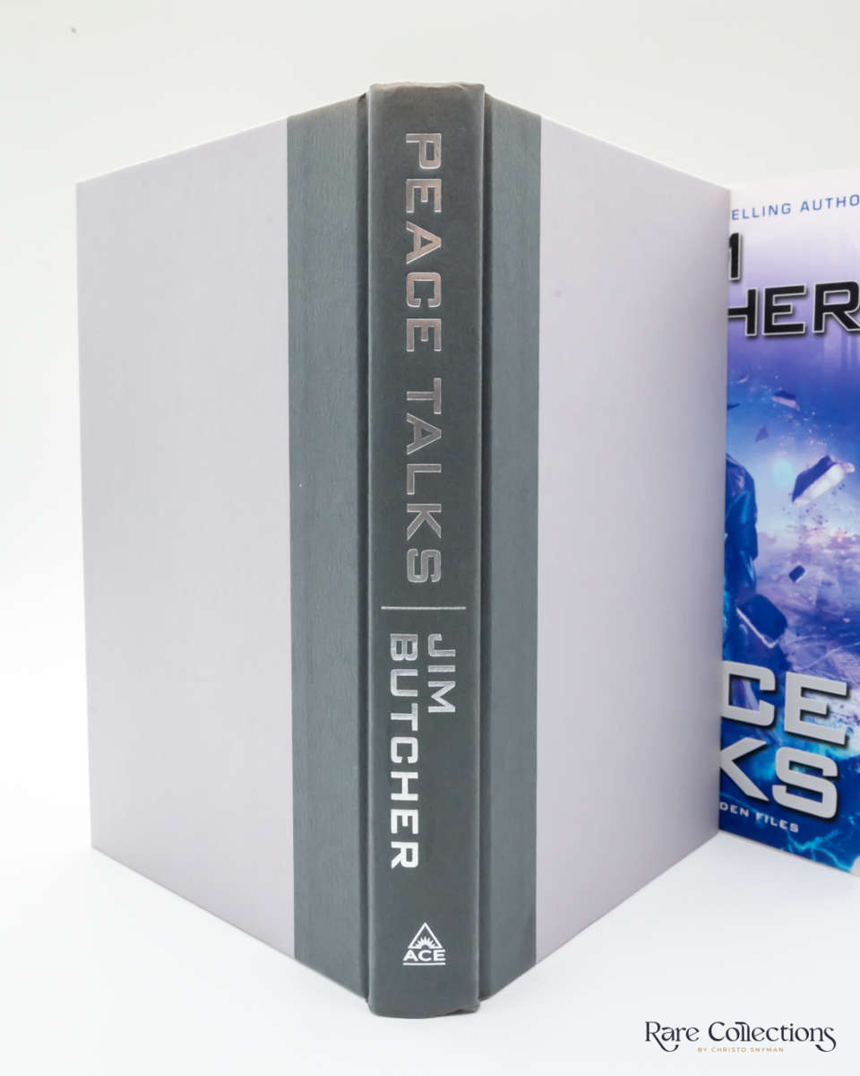 Peace Talks (#16 Dresden Files) by Jim Butcher - signed