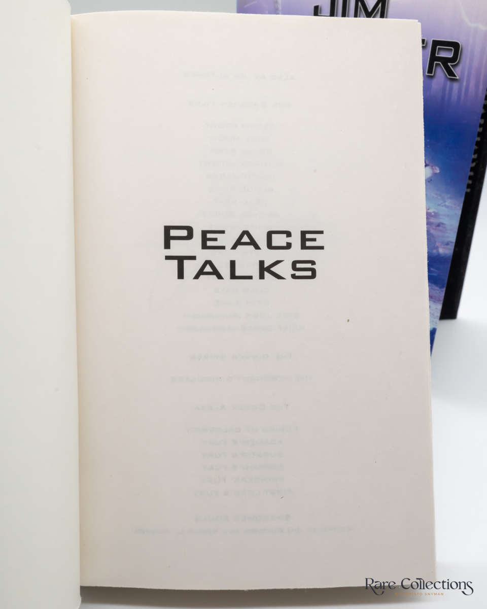 Peace Talks (#16 Dresden Files) by Jim Butcher - signed