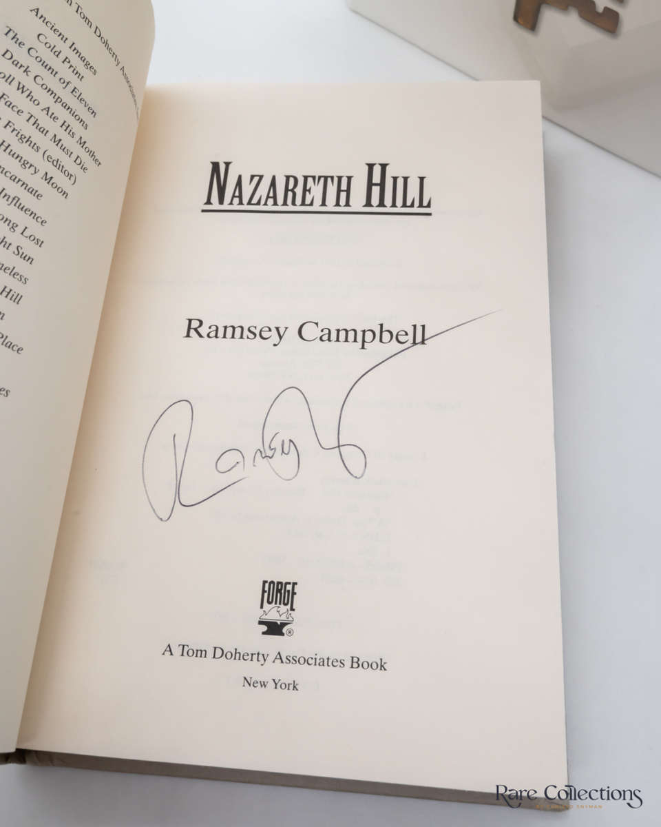 Nazareth Hill by Ramsey Campbell - signed