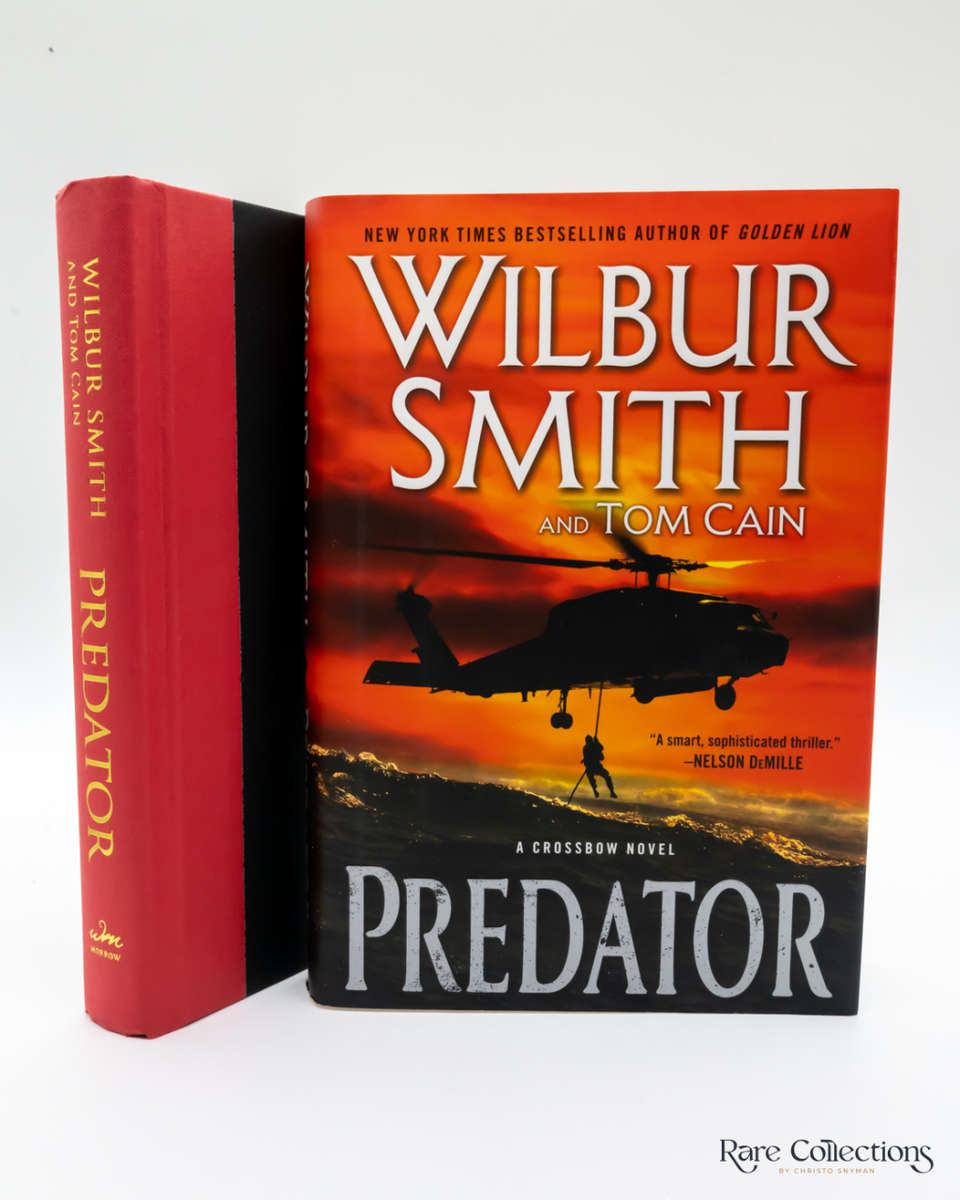 Predator - a Crossbow Novel by Wilbur Smith and Tom Cain - Signed