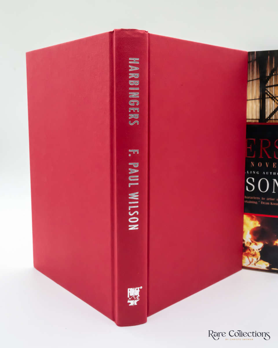 Harbingers - a Repairman Jack Novel by F. Paul Wilson - signed