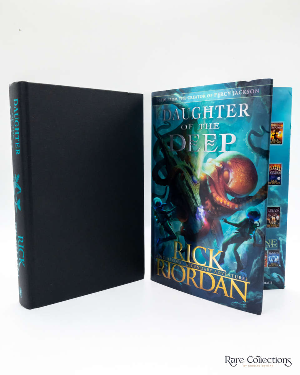 Daughter of the Deep by Rick Riordan - signed