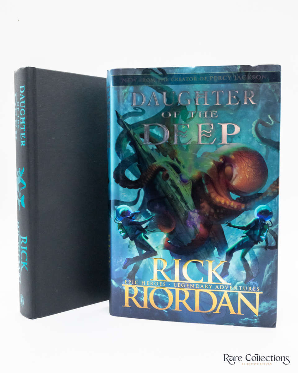 Daughter of the Deep by Rick Riordan - signed