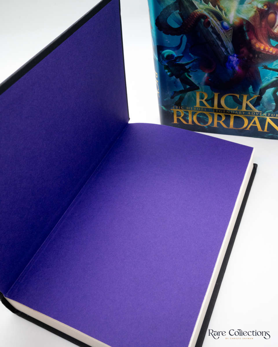 Daughter of the Deep by Rick Riordan - signed