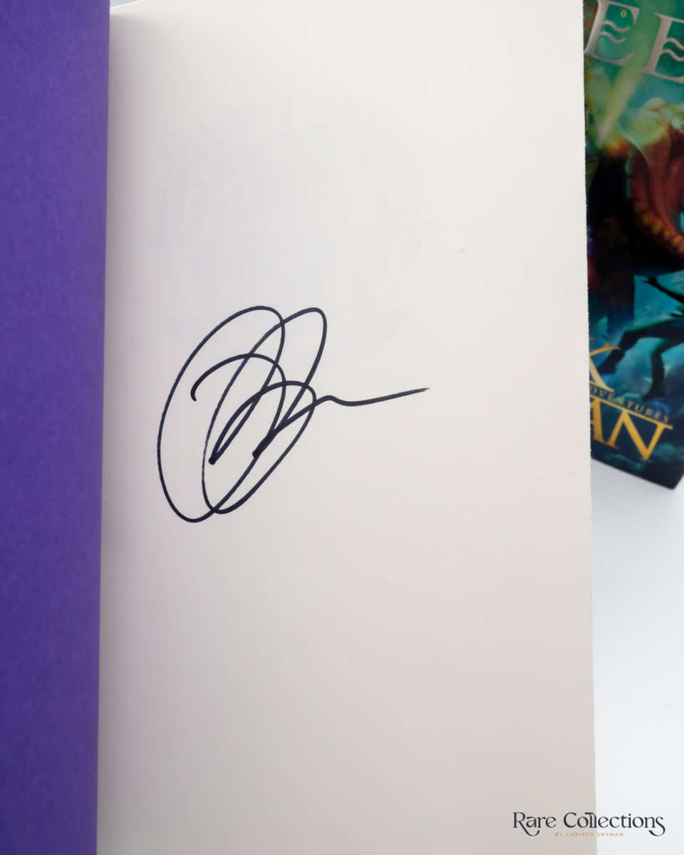 Daughter of the Deep by Rick Riordan - signed