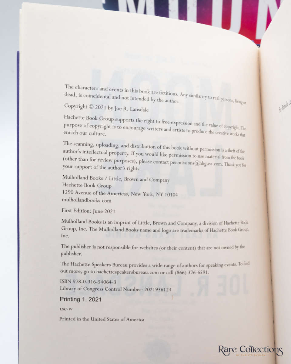 Moon Lake BY Joe R. Lansdale