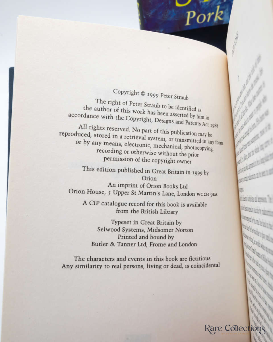 Pork Pie Hat by  Peter Straub - Signed