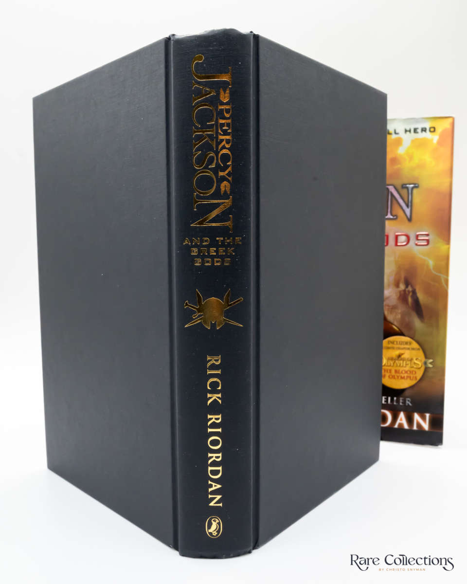 Percy Jackson and the Greek Gods by Rick Riordan - Signed Copy