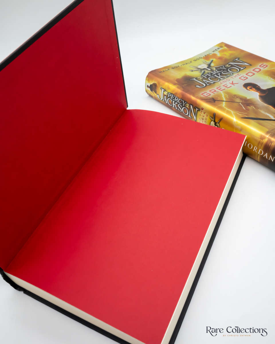 Percy Jackson and the Greek Gods by Rick Riordan - Signed Copy