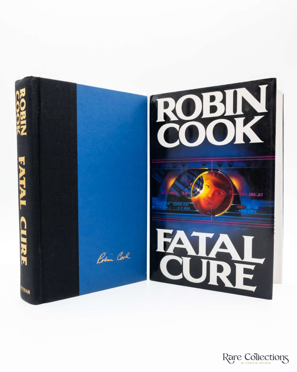 Fatal Cure by Robin Cook - signed
