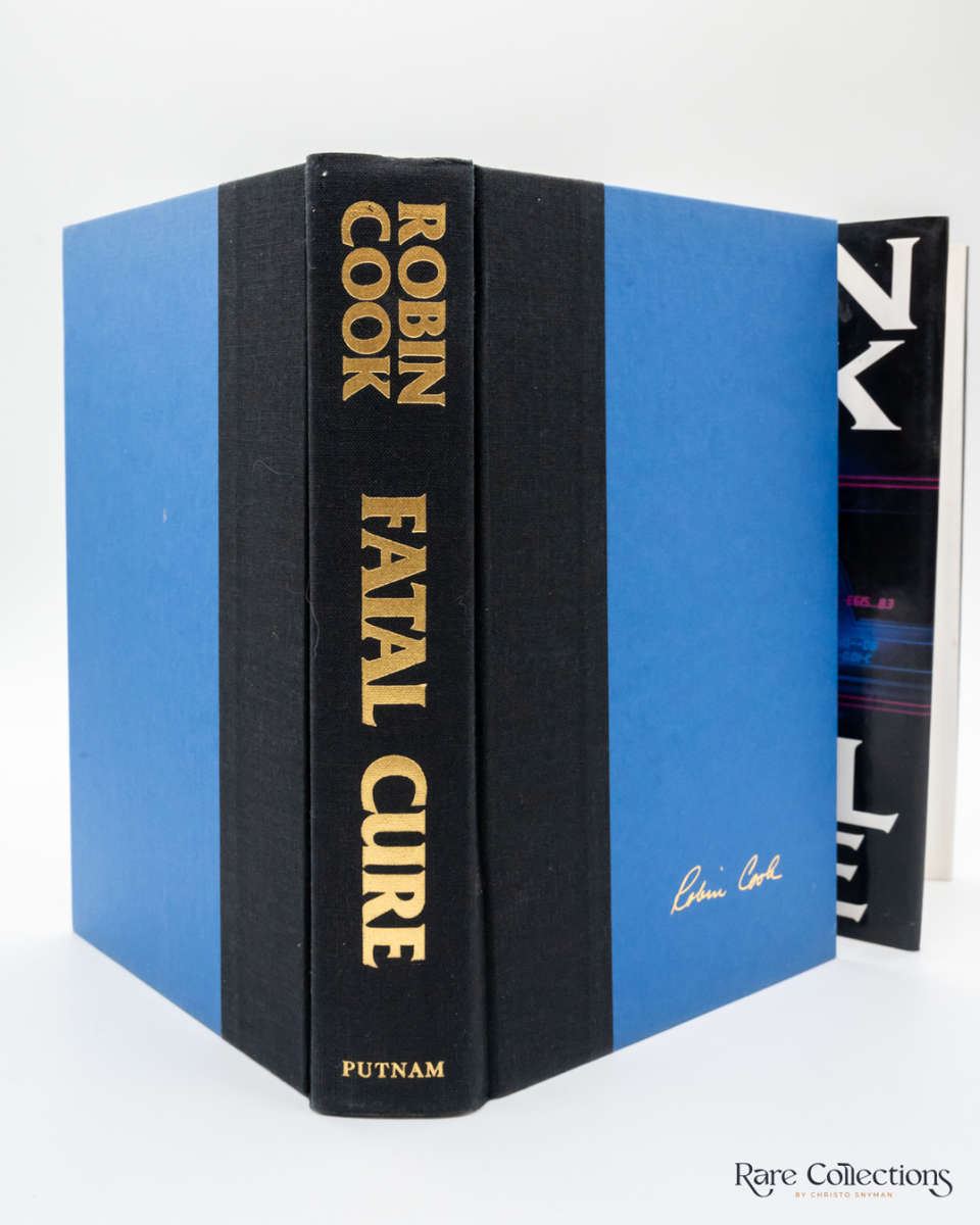 Fatal Cure by Robin Cook - signed