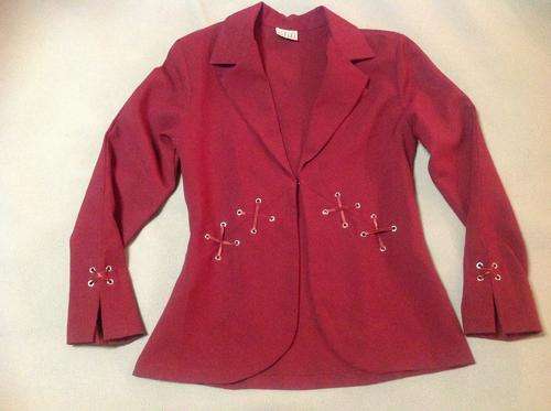 Burgundy Semi Formal Jacket Size M