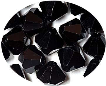 JET Crystal BICONES - 4mm